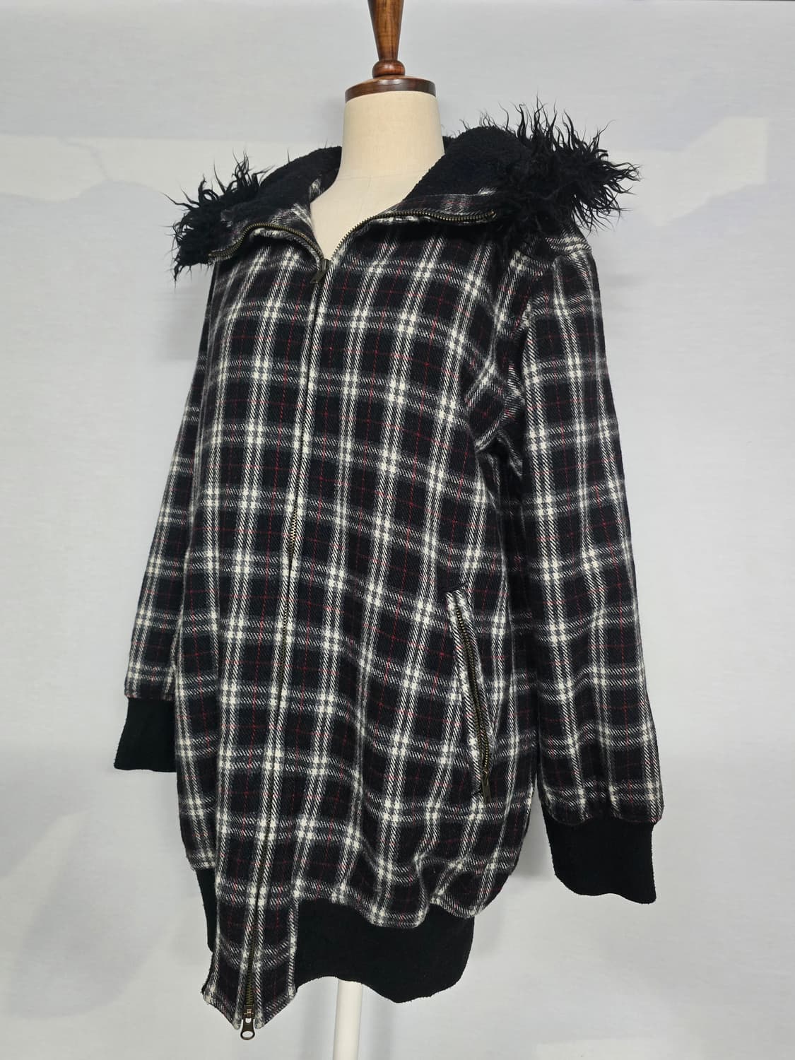 ALGONQUINS 알곤퀸즈 체크 후드 자켓 상품이미지4