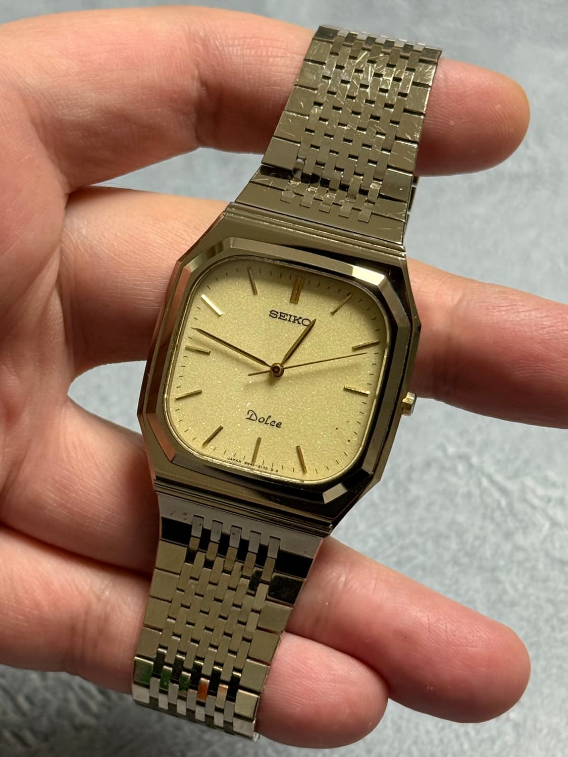 세이코 Seiko Dolce 텅스텐 카바이드 샴페인 상품이미지1