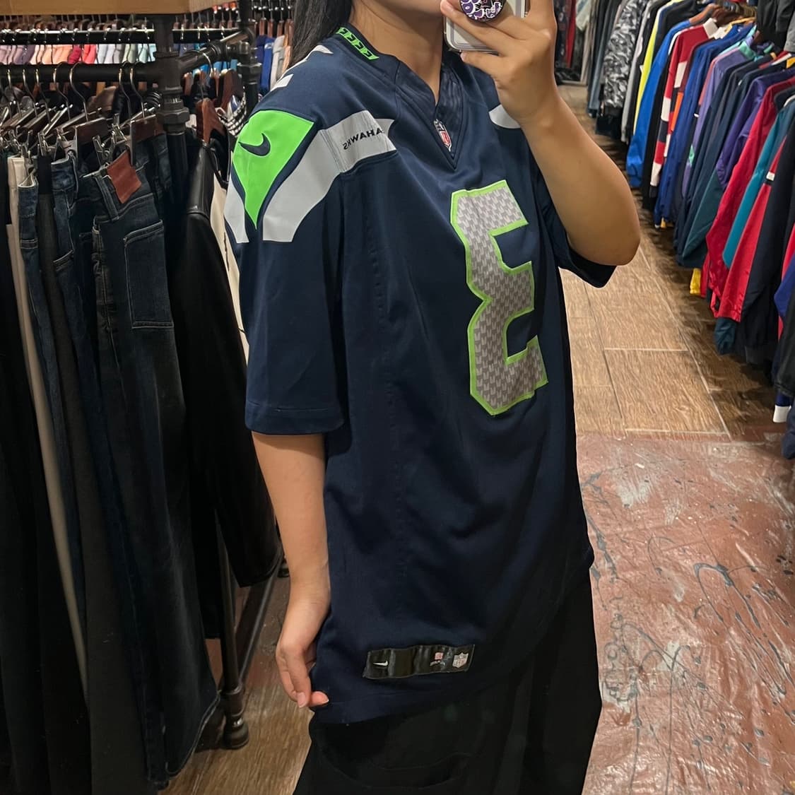 [HI]NFL 풋볼져지 반팔티 네이비 상품이미지4