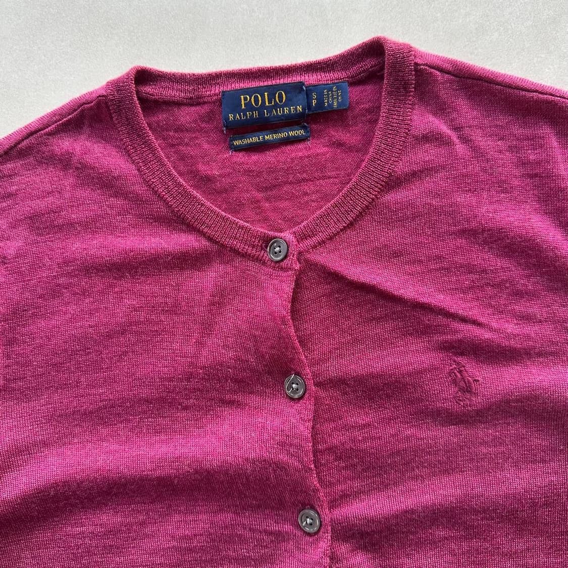 [S]폴로 랄프로렌 메리노 울 니트 가디건 상품이미지8