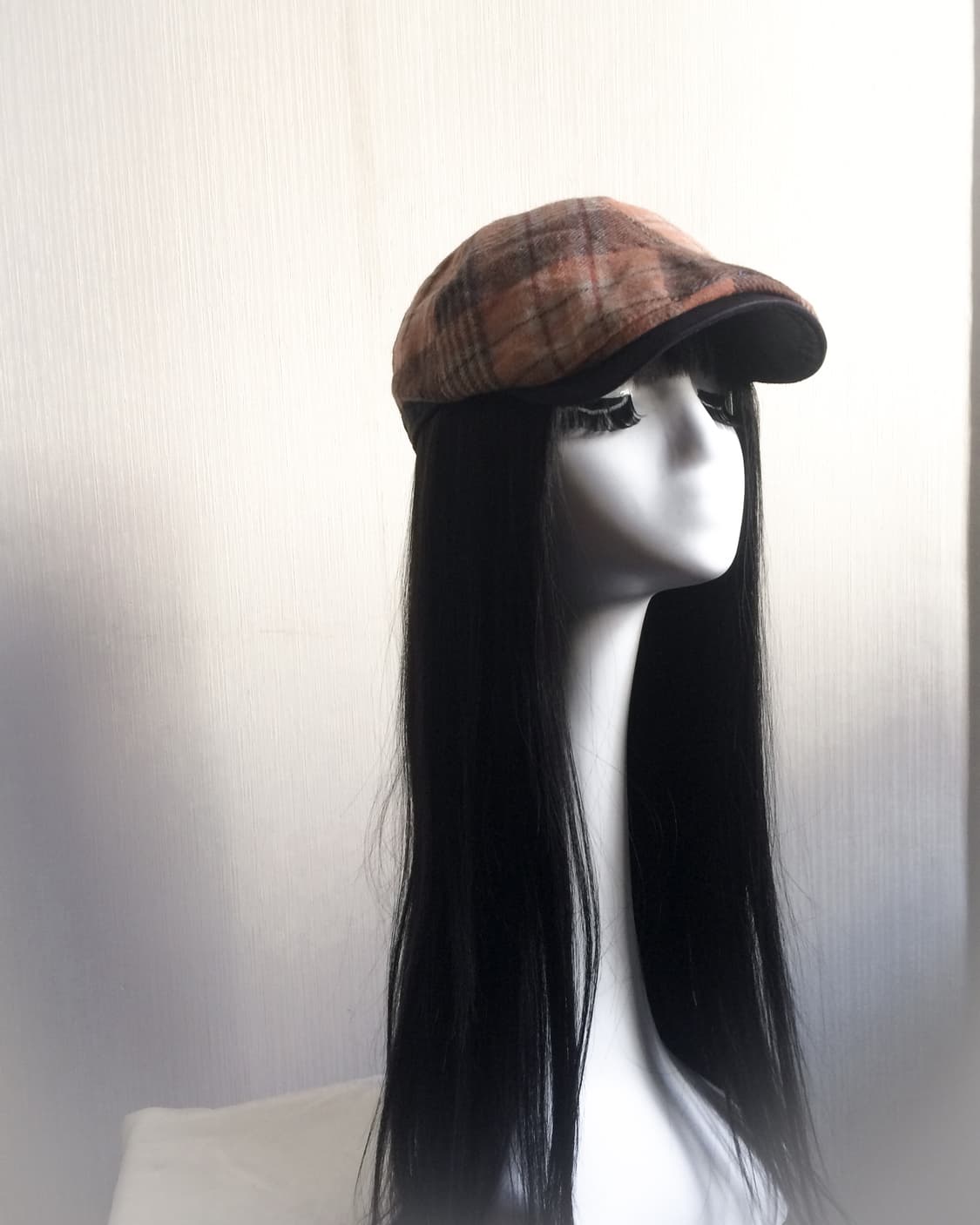  Check pattern hunting cap 상품이미지3