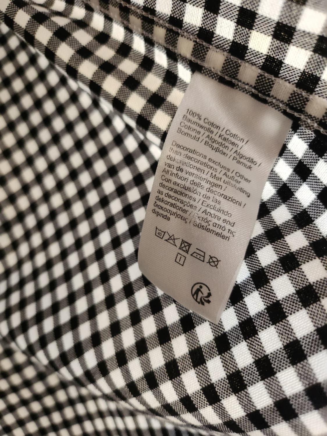 라코스테 체크셔츠 M 상품이미지4