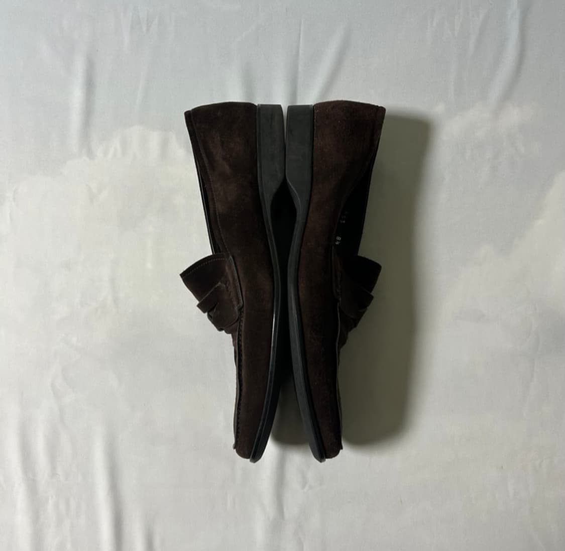 Prada sports suede dark brown loafers 상품이미지4
