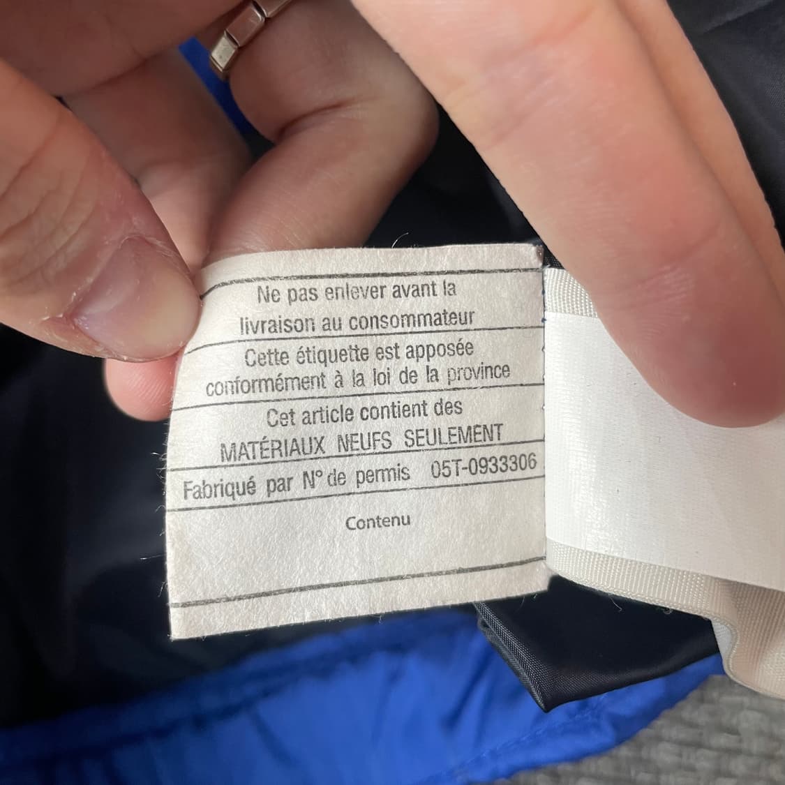 아베크롬비 블루 패딩 조끼 S 상품이미지7