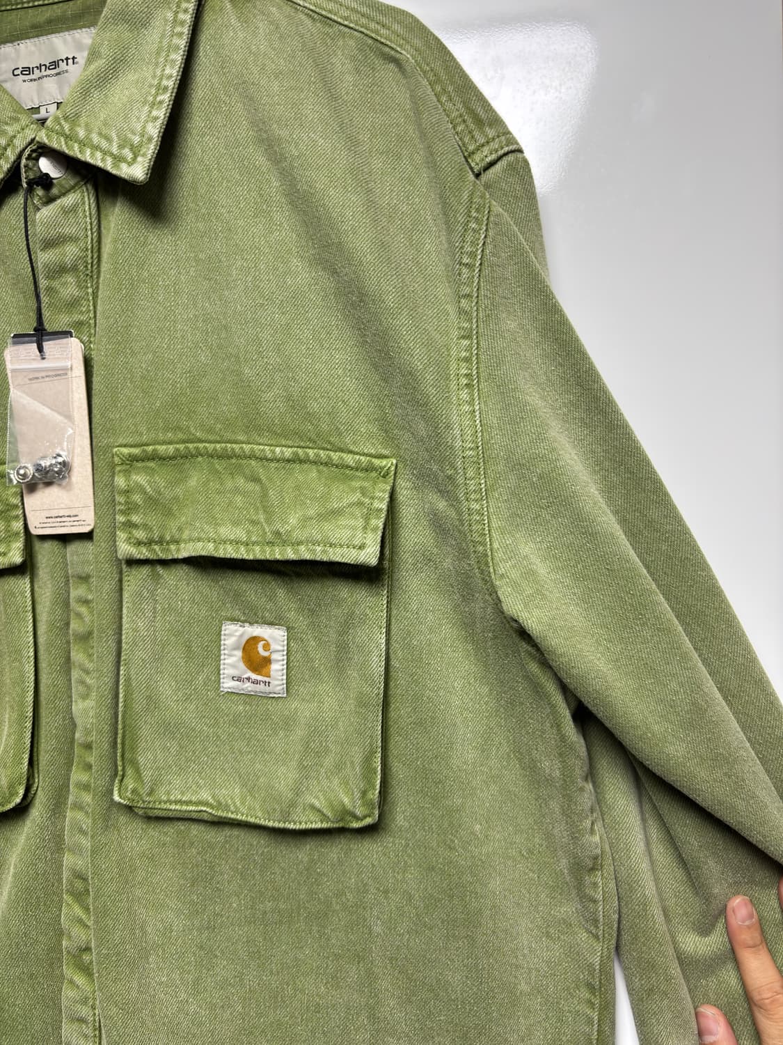 [L] 칼하트 몬테리 셔츠 자켓 상품이미지5