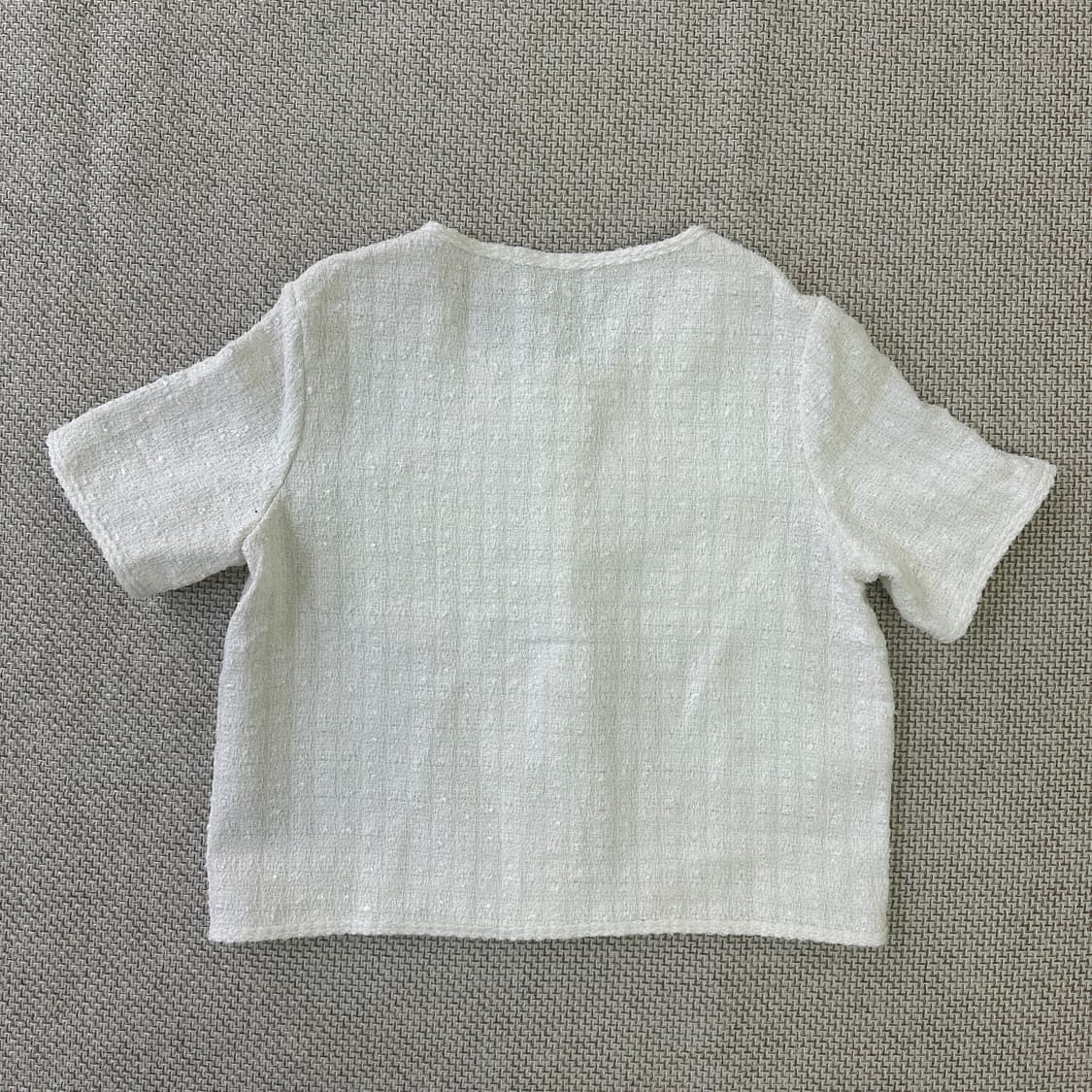 L-XL afinar 여자 트위드 자켓 0415D 상품이미지4