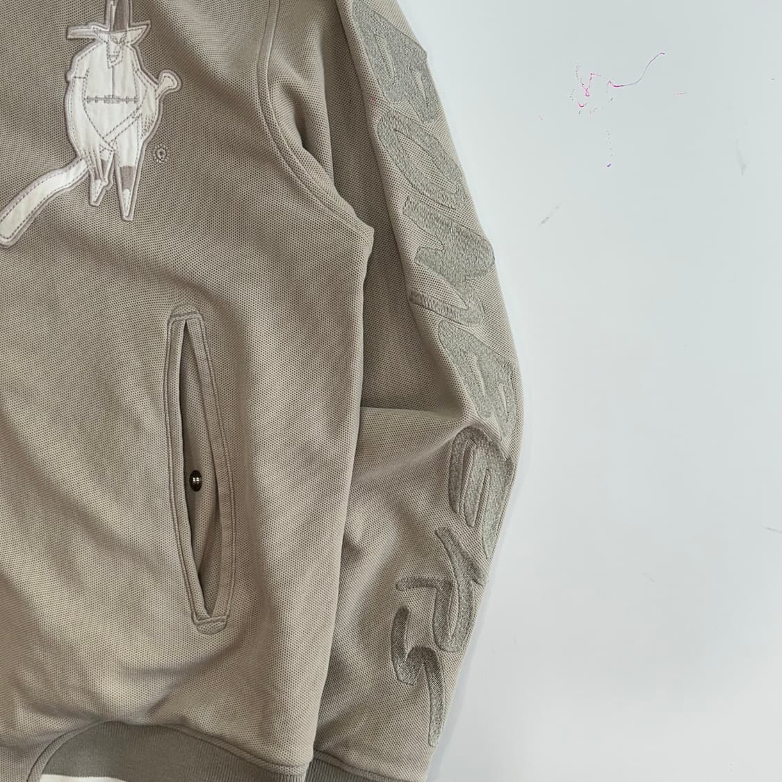 나이키X MLB bombers 애쉬베이지 야구점퍼 상품이미지6