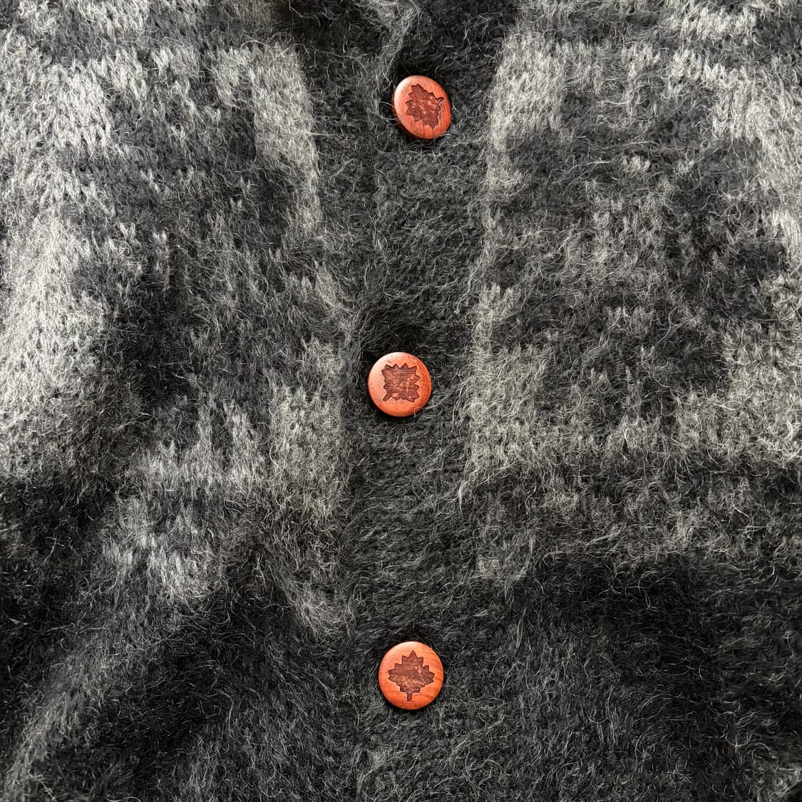 Hairy Nordic Mohair Cardigan 상품이미지4