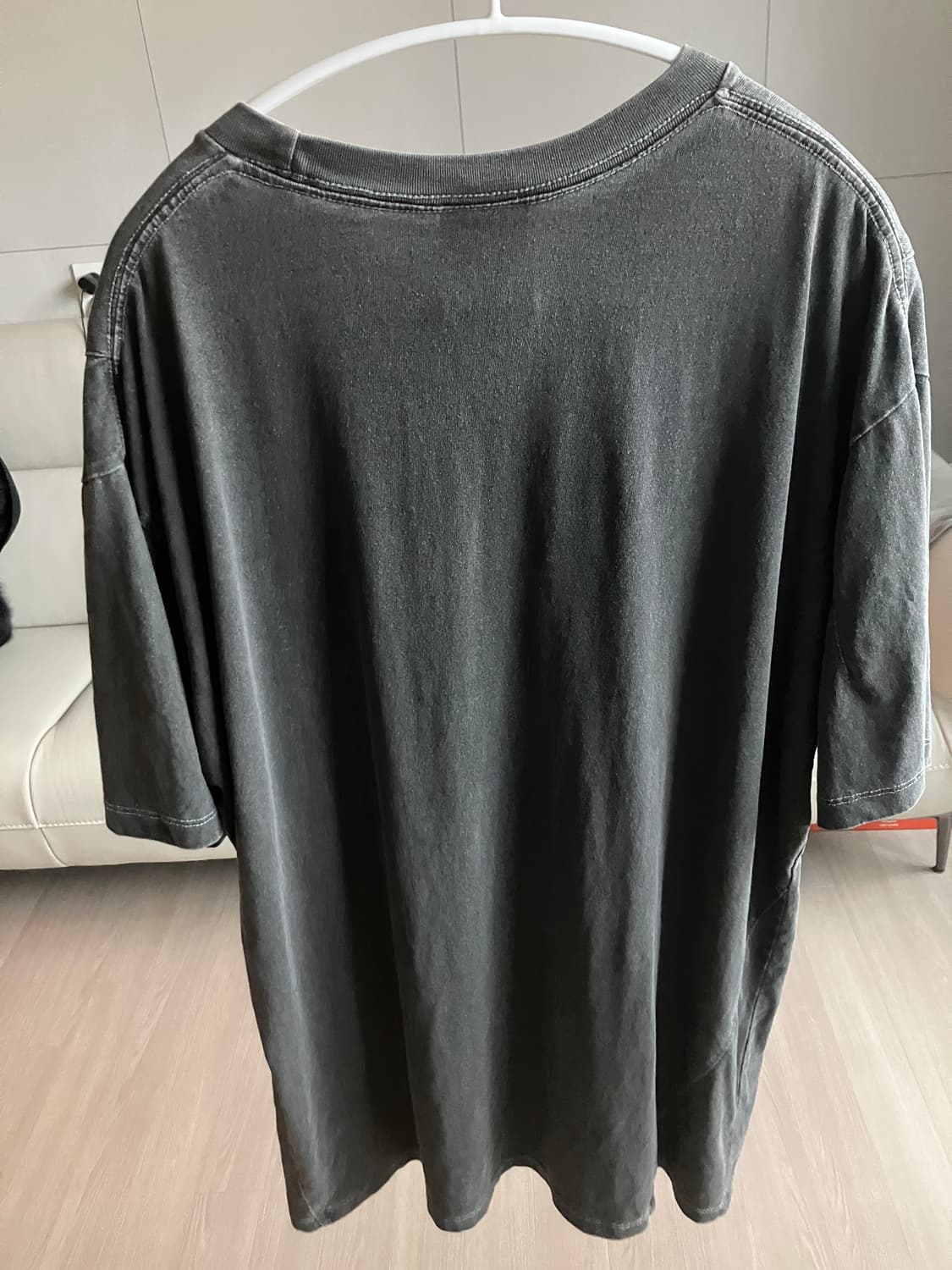 (L) 이니어 다트 티셔츠 그레이 상품이미지2