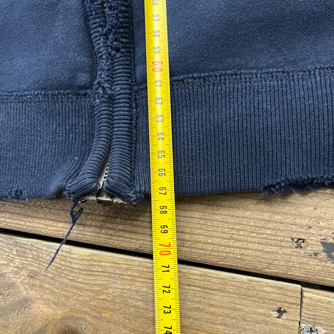 아베크롬비 네이비 후드집업 기모 상품이미지4