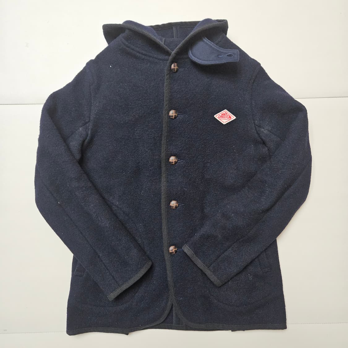 (무료배송) 단톤 울후드 자켓 / 네이비 /34사이즈 상품이미지2