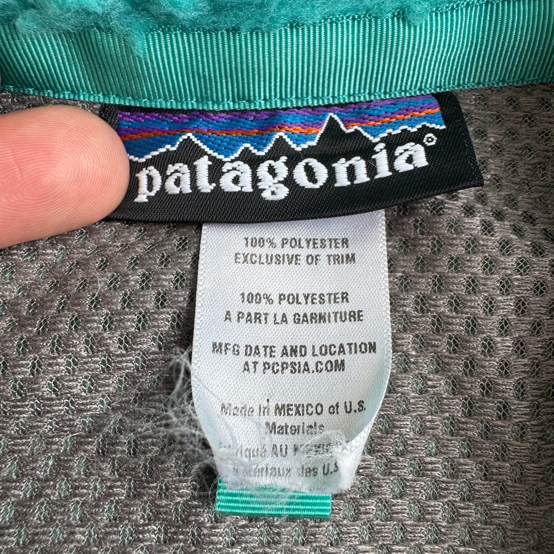 파타고니아 레트로X 민트 플리스 베스트 상품이미지4