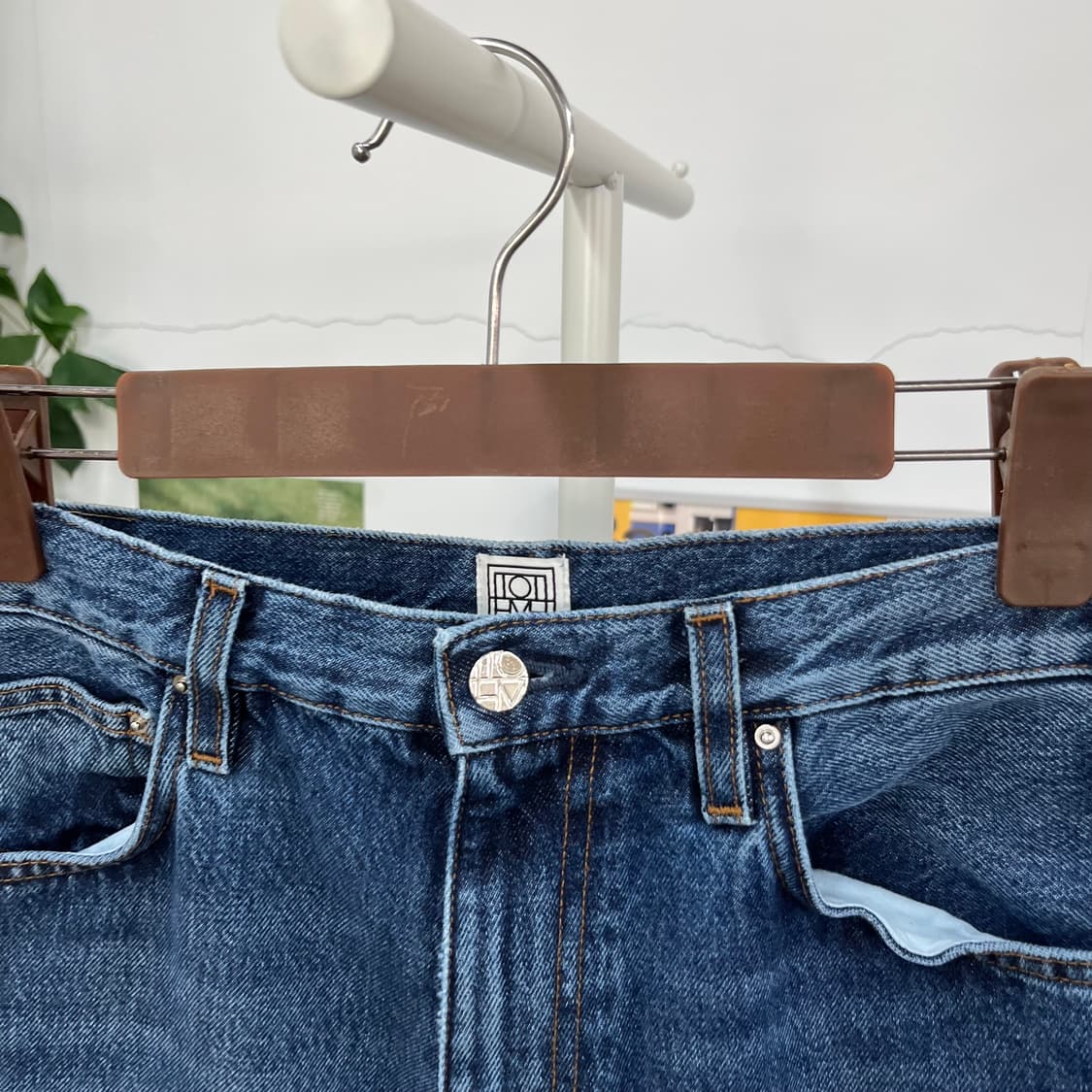 토템 트위스트 데님팬츠 28 상품이미지3