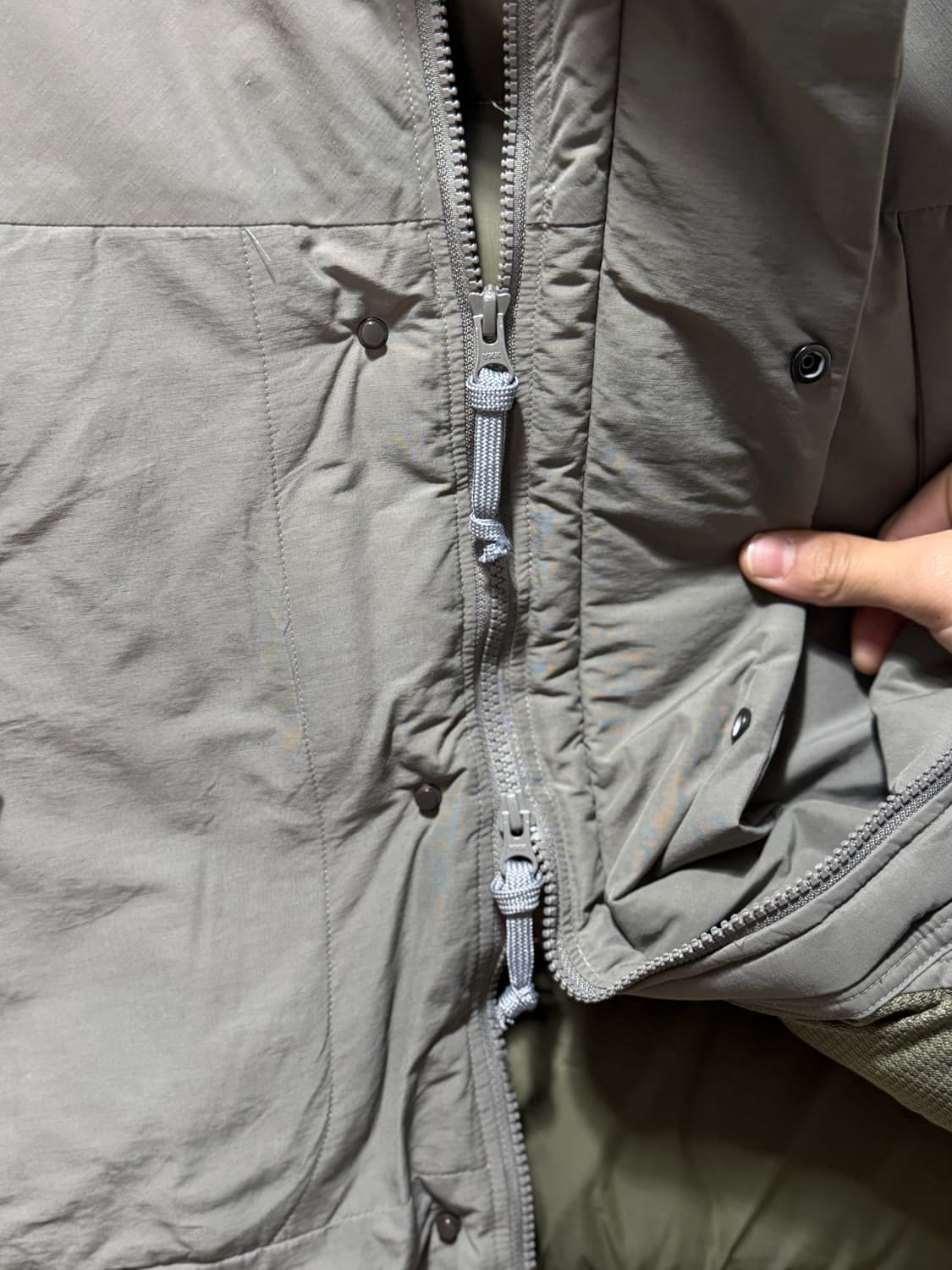 마카 Marka 리사이클 나일론 다운 베스트 타입2 상품이미지4