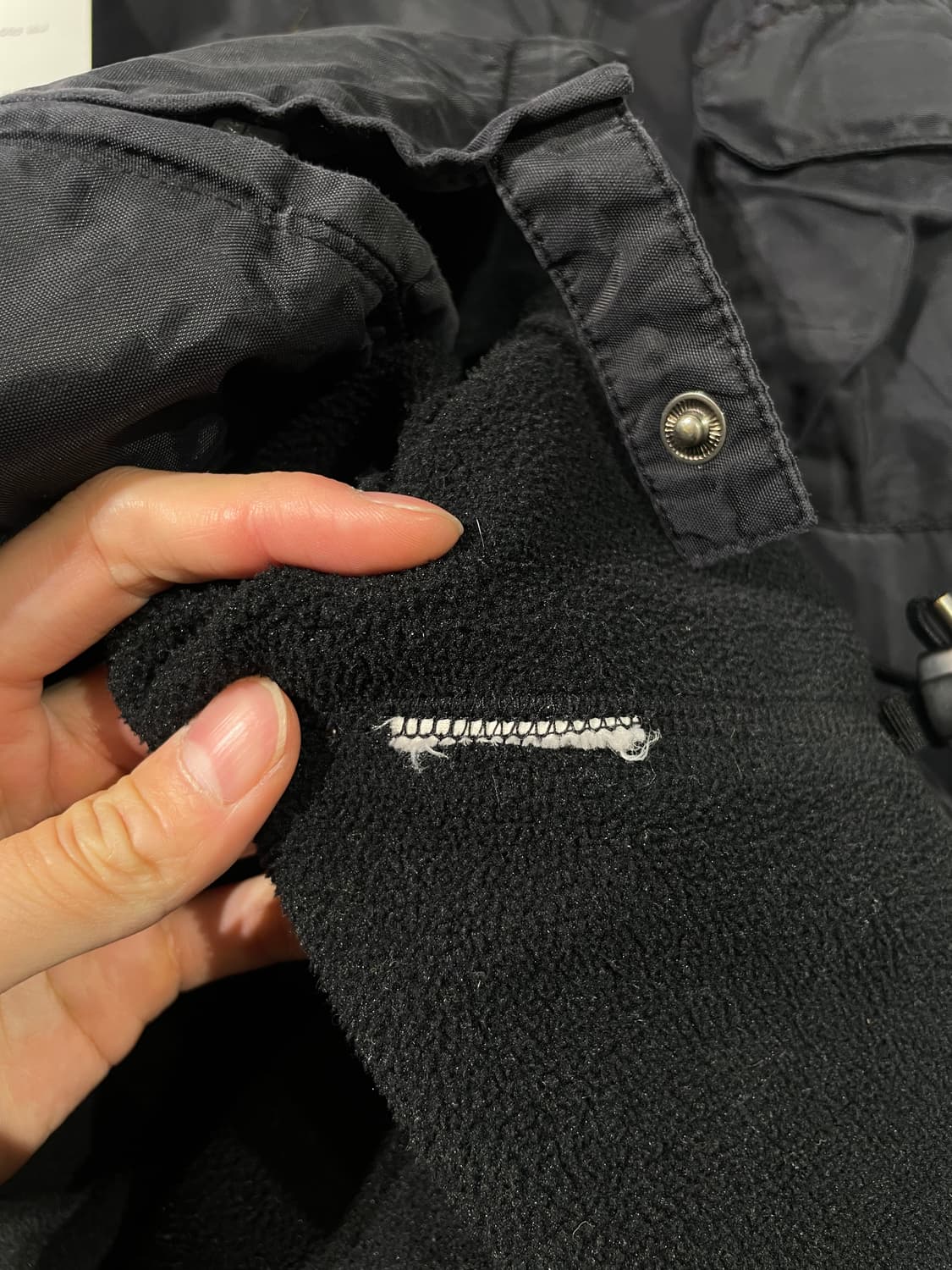 폴로 랄프로렌 블랙 베이직 포니 유틸리티 포켓 집업 자켓 상품이미지8