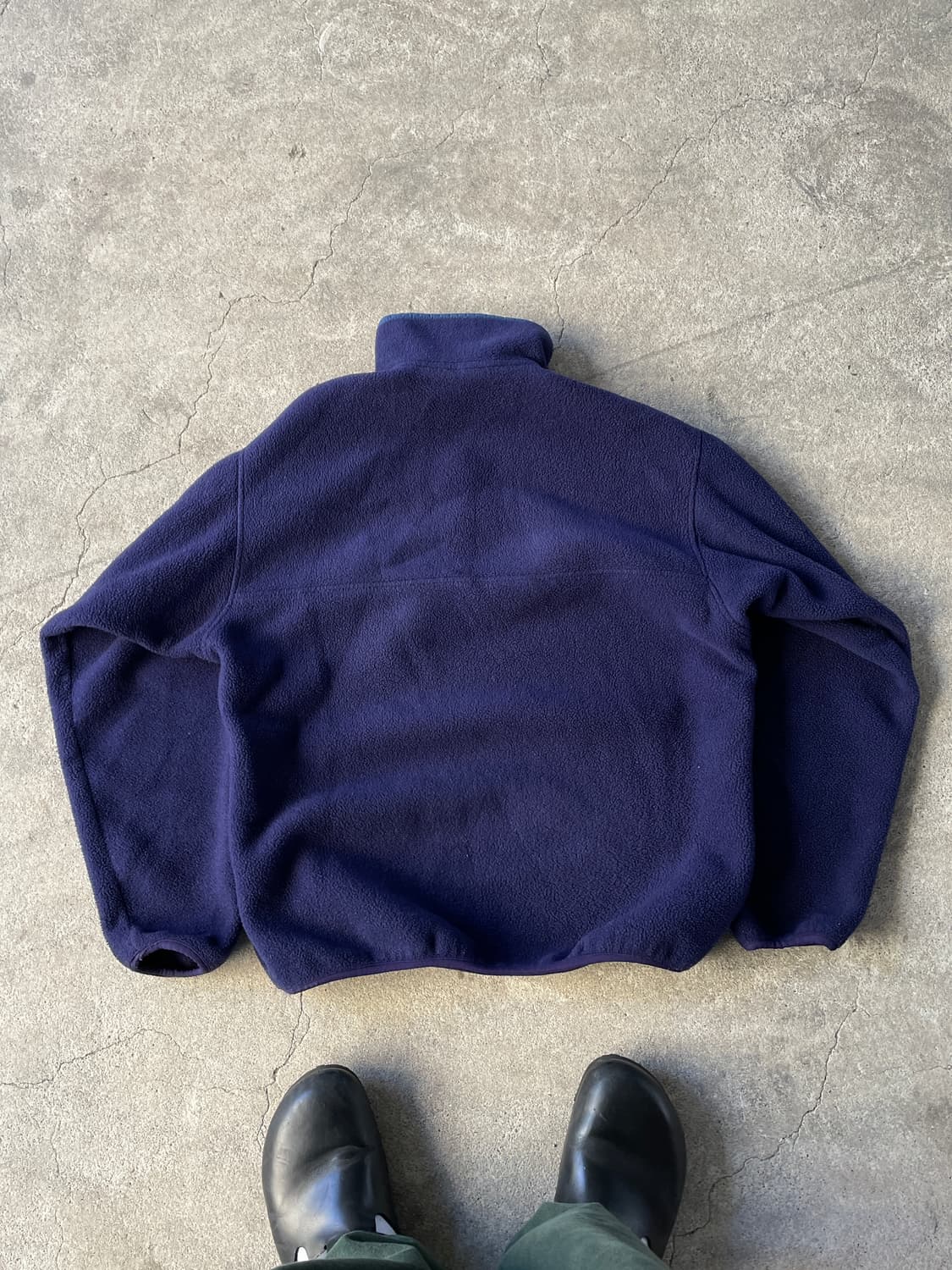 90s Patagonia Synchilla Purple SnapT 상품이미지7