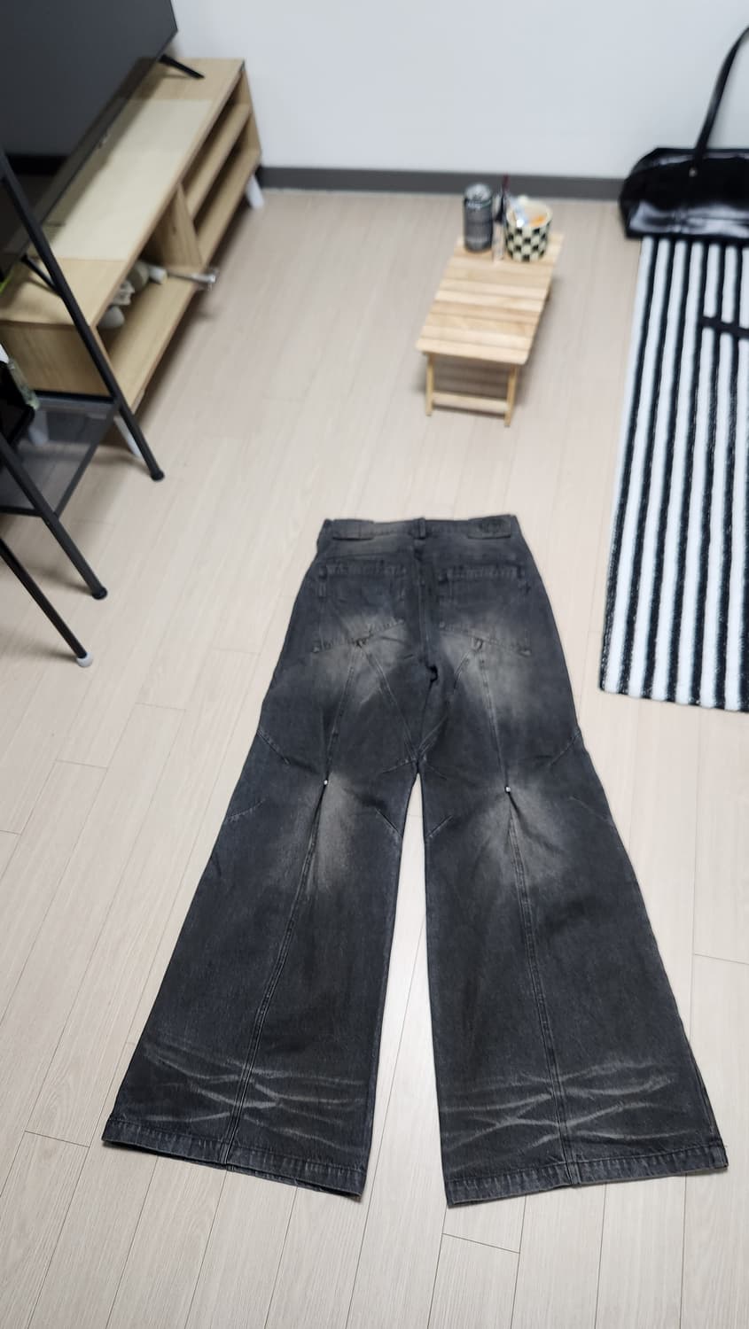 노페이스스튜디오 듄 배기 데님 S 상품이미지4