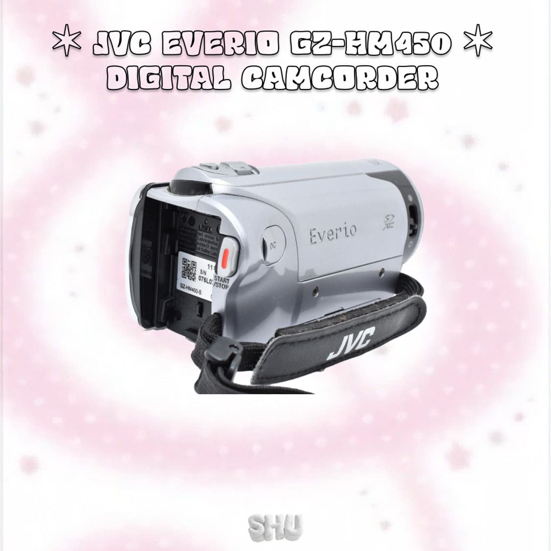JVC 에브리오 GZ-HM450 빈티지 디지턽 캠코더 실버 상품이미지9