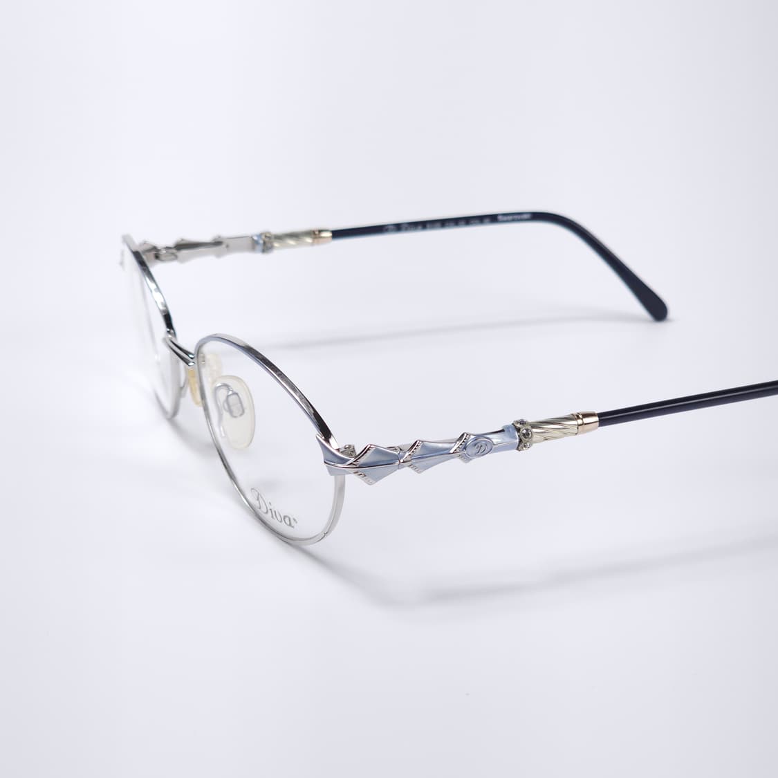 디바 X 스와로브스키 이태리 수입 오벌형 안경 상품이미지1