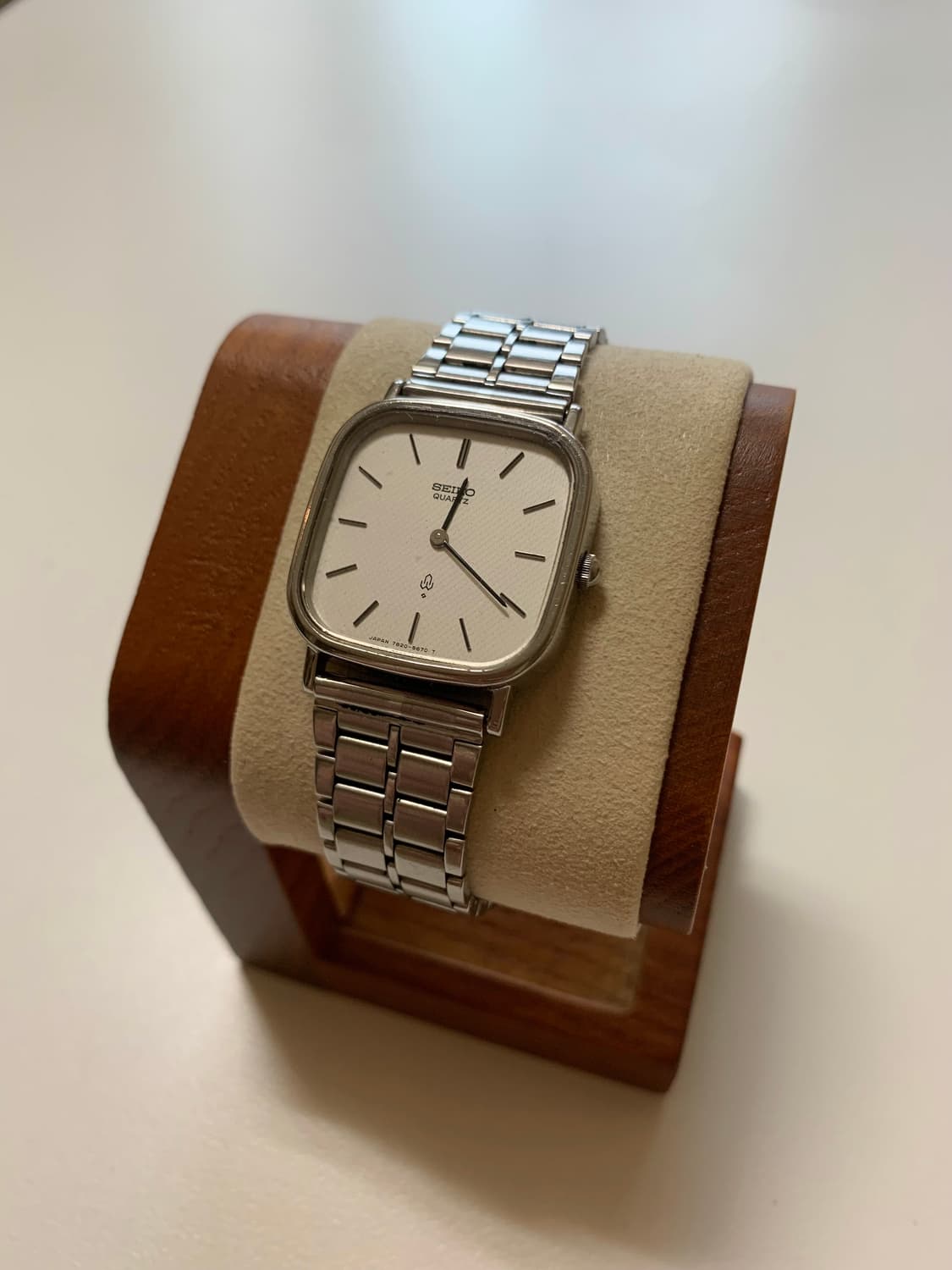 세이코 SEIKO 쿼츠 스퀘어 상품이미지1