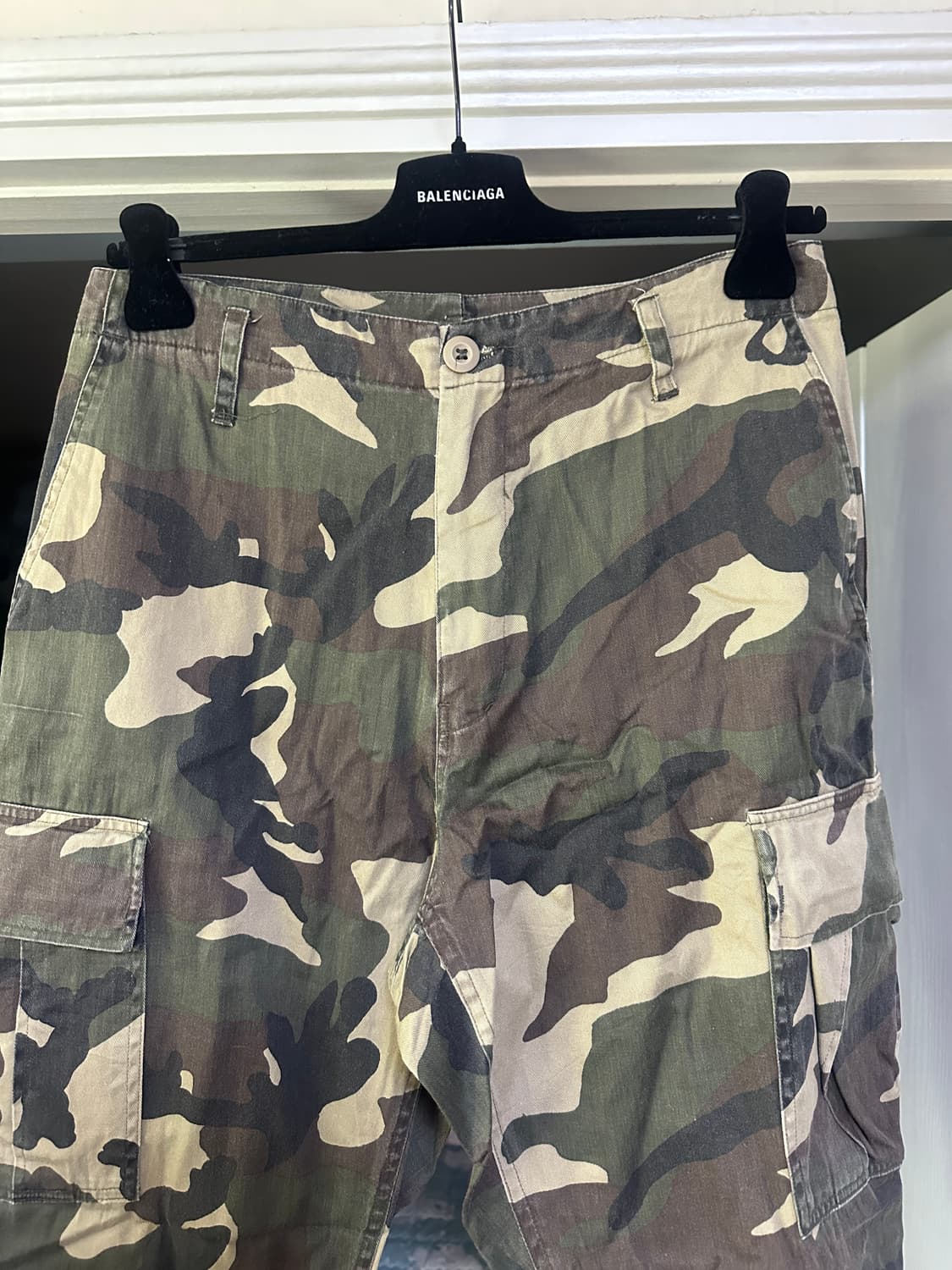 [M] 빈티지 밀리터리 카모 카고 팬츠 상품이미지2