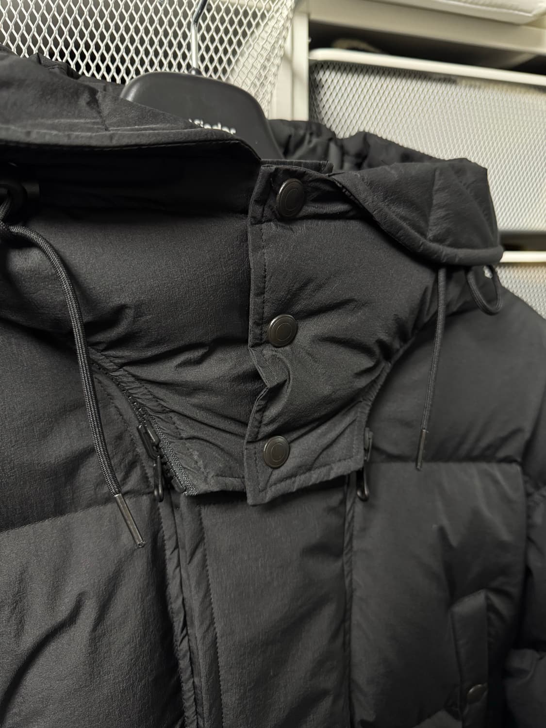 [L] 루트파인더 한라산 다운 파카/패딩 블랙 상품이미지2