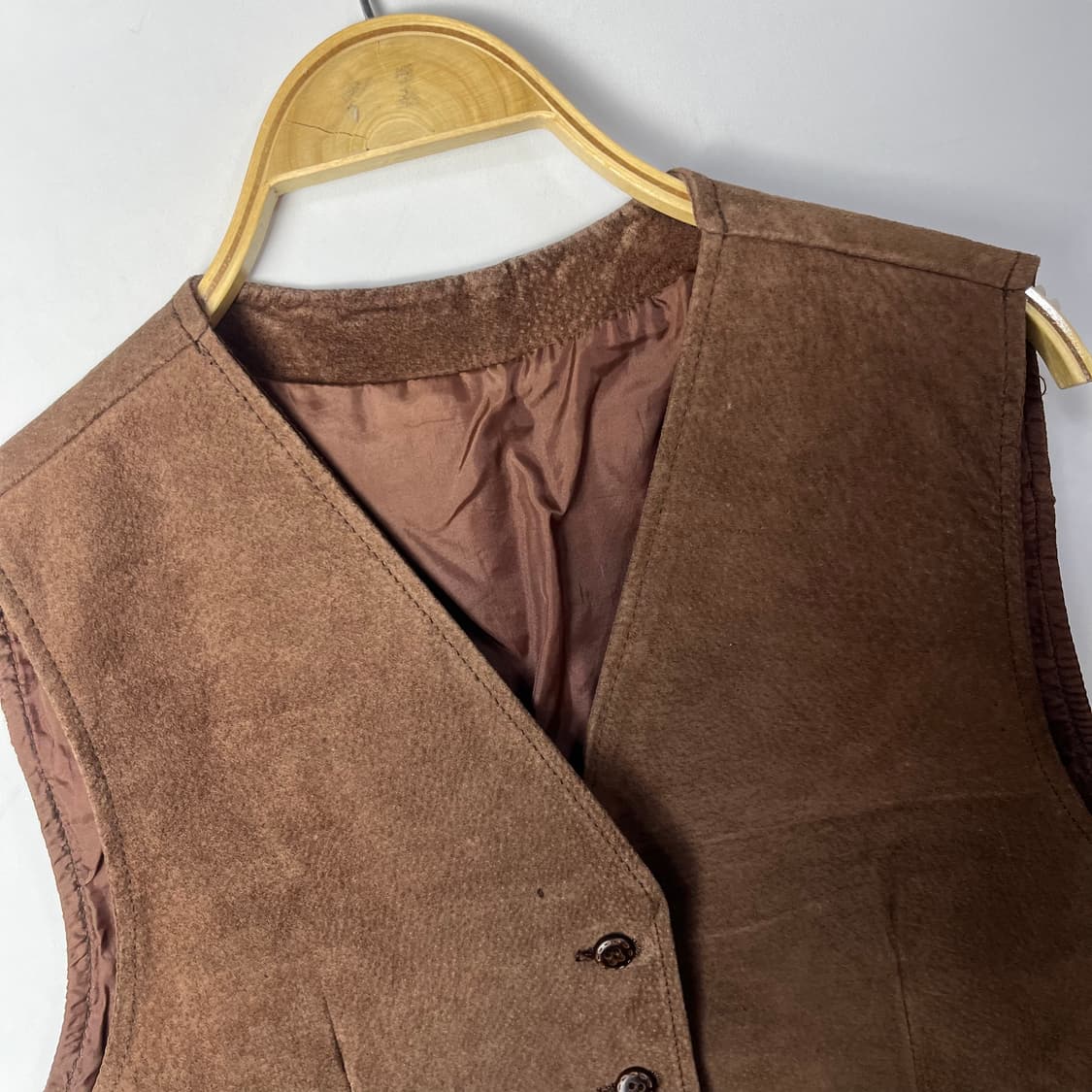 [JPN] 빈티지 돈피 레더 베스트 상품이미지3