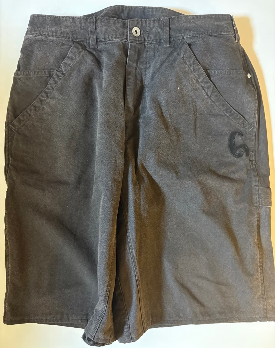 4) 폴리테루 1011 패치드 해머 팬츠 다크 브라운 (직접수선) 상품이미지1