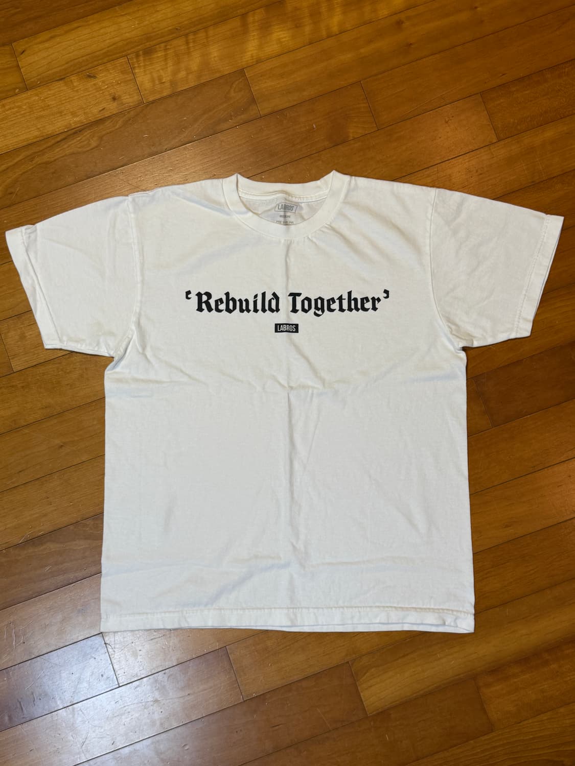 Labros ‘rebuild together’ Tee 상품이미지1