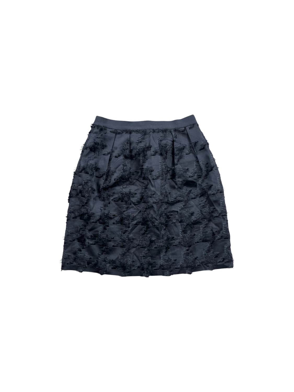 KUMIKYOKU 블랙 스커트 상품이미지1