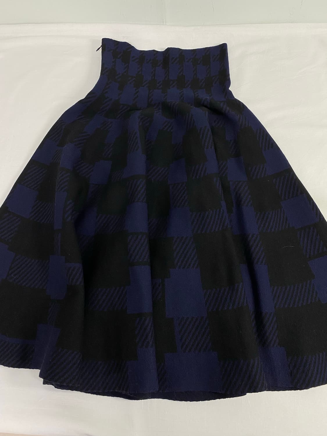 럭키슈에뜨 프릴 모 체크 스커트 38 상품이미지3