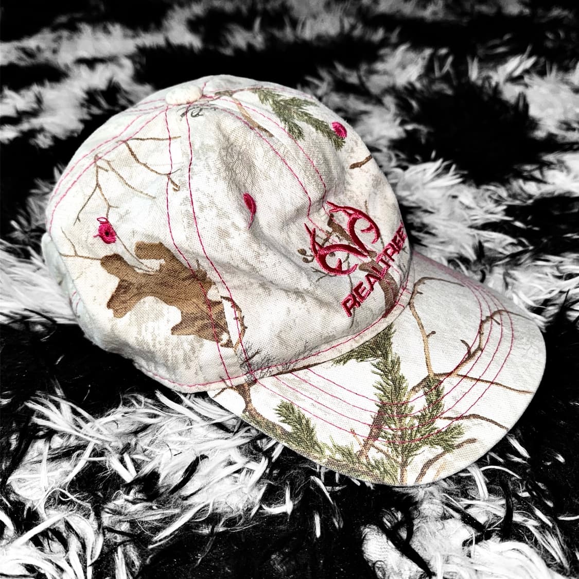 Realtree pink logo cap 상품이미지3