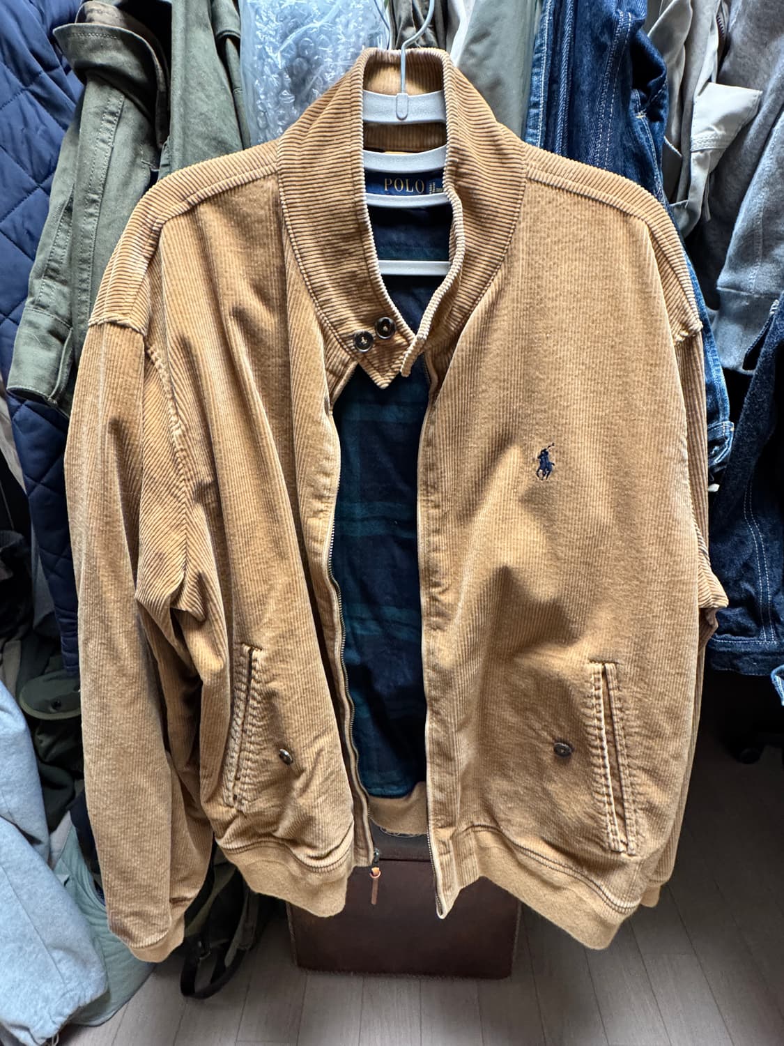 폴로랄프로렌 코듀로이 바라쿠다 치노재킷 L 상품이미지1