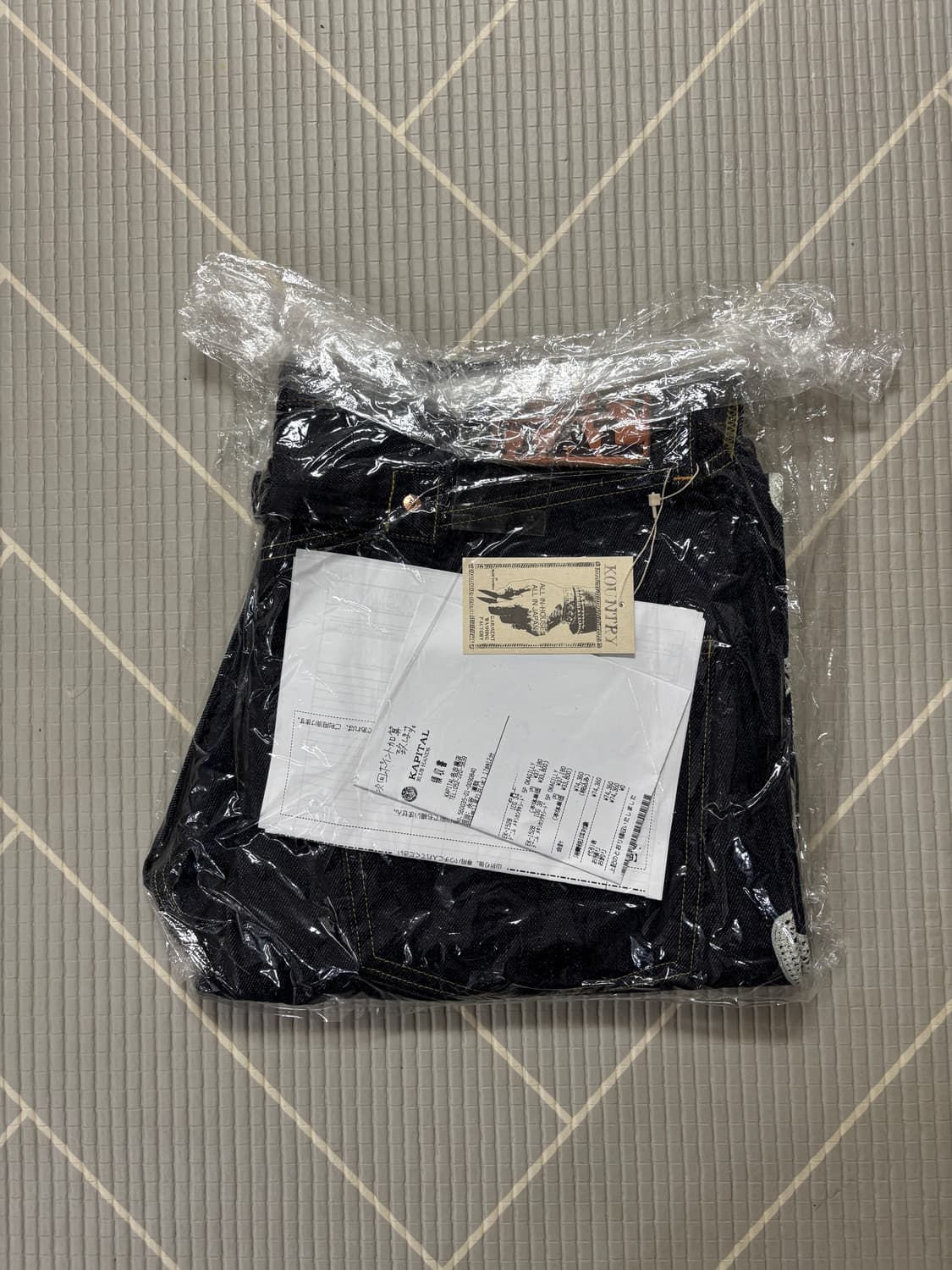 캐피탈 12.5온즈 데님 멕시칸 턱시도 5P 오카길리 팬츠 인디고 상품이미지3