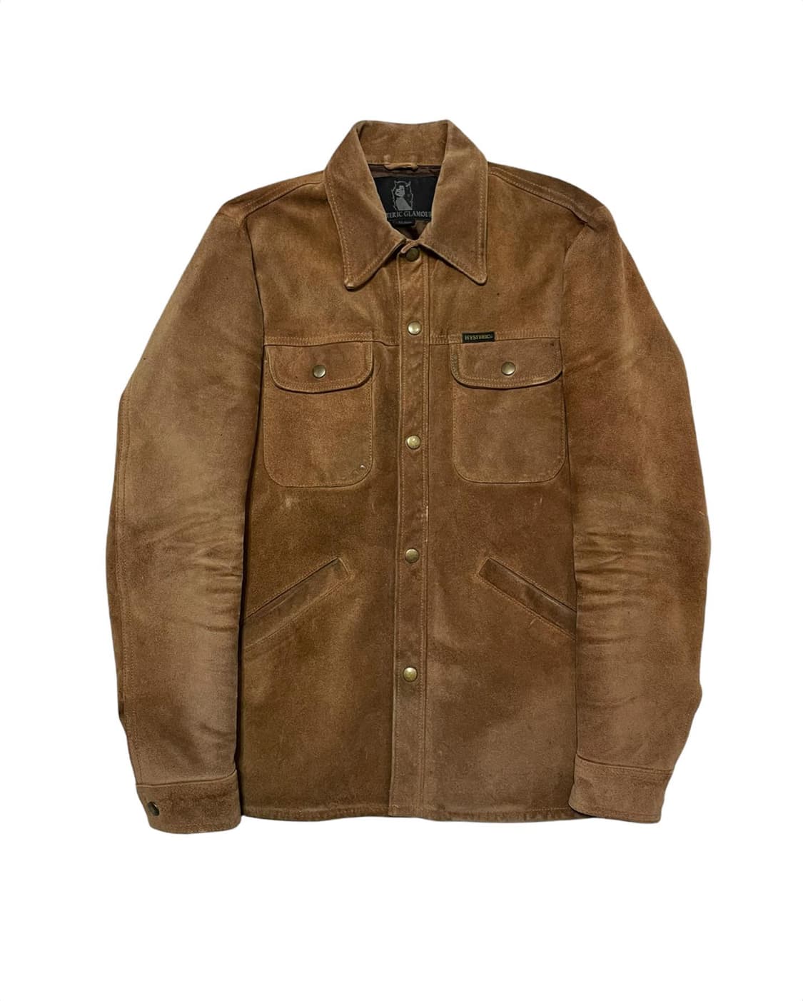 Hysteric glamour suede shirt 상품이미지1