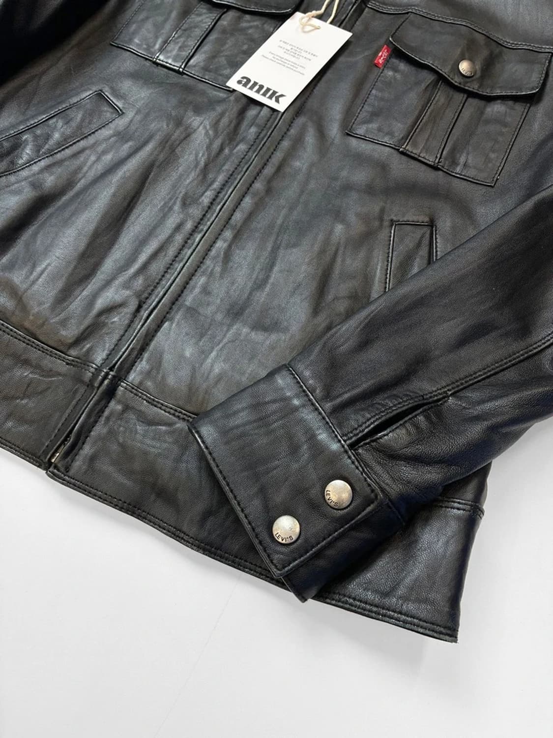 리바이스 00's 우먼스 숏 양가죽 자켓 PN5535    상품이미지4