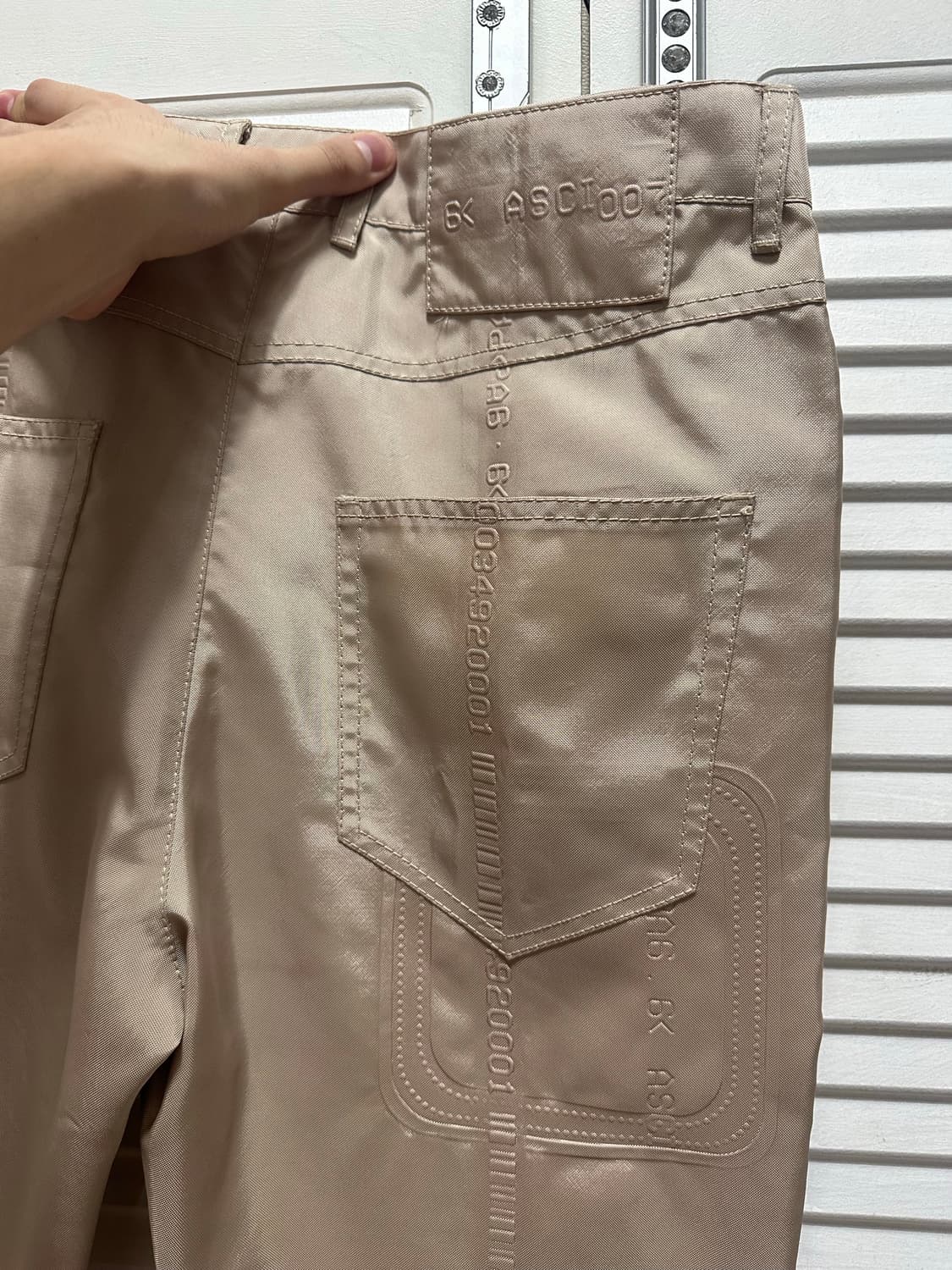 강혁 콜렉션11 에어백 자켓 팬츠 셋업 상품이미지7