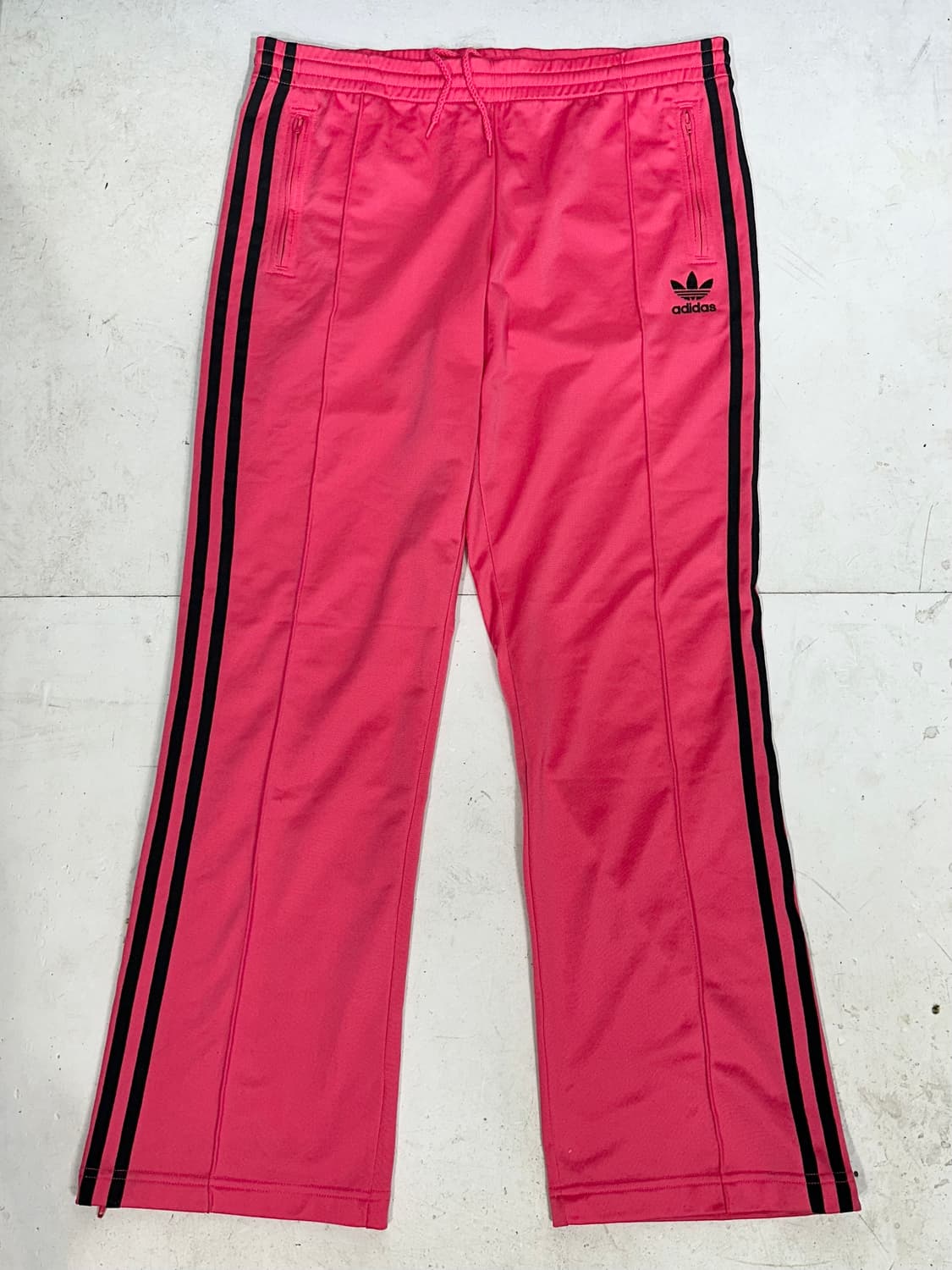 아디다스 핑크 와이드 대대장 파이어버드 트레이닝 팬츠 댄스 추리닝 바지 상품이미지4