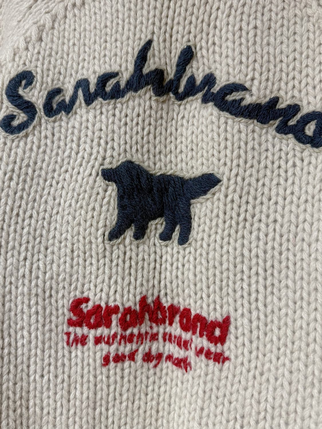 Sarah Brand 일본빈티지 울 가디건 상품이미지5