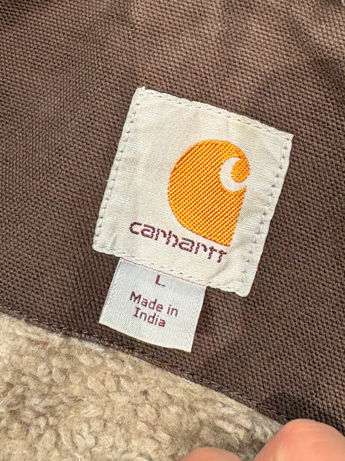 빈티지 칼하트 디트로이트 쉐르파 자켓 상품이미지3