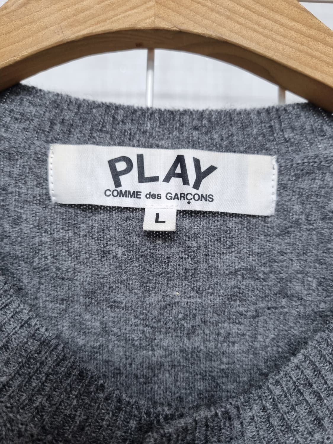 (택포) 꼼데가르송 니트가디건 상품이미지5