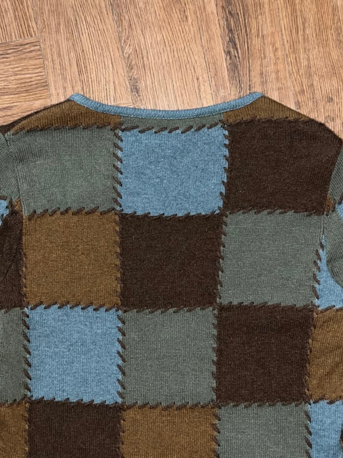 살바토레 페레가모 블럭 니트 상품이미지8