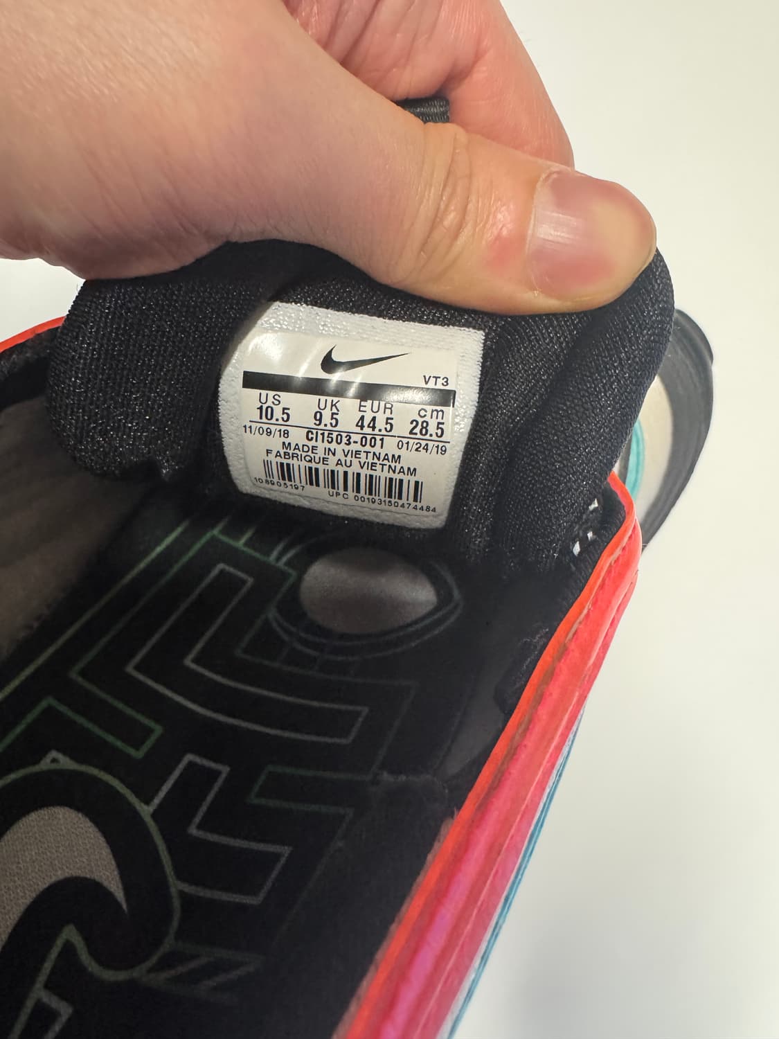 희귀!! 나이키 에어맥스 97 서울 컬러풀 285cm 상품이미지7