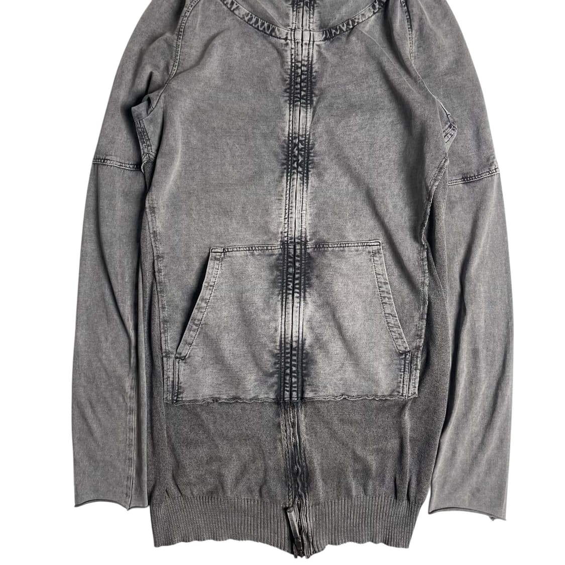 Roque 데님 프린팅 져지 집업 코트 (italy)   상품이미지4