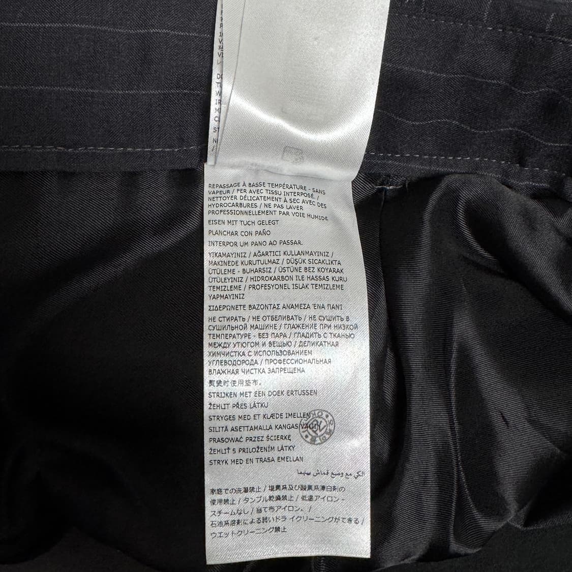 메종 마르지엘라 그레이 스트라이프 울 슬랙스 50 사이즈 새상품 상품이미지7