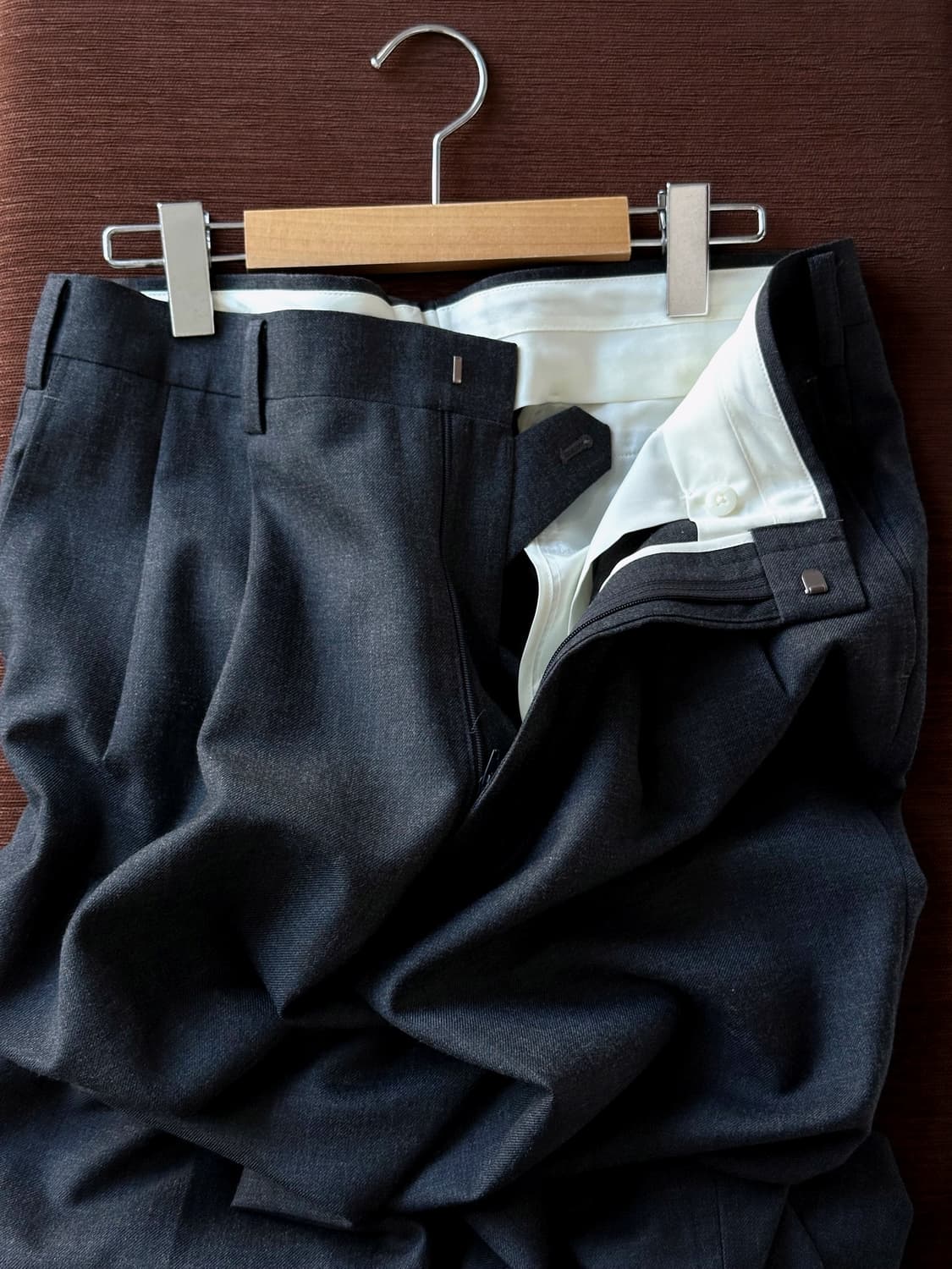 2 pleats wool blend trousers 상품이미지7