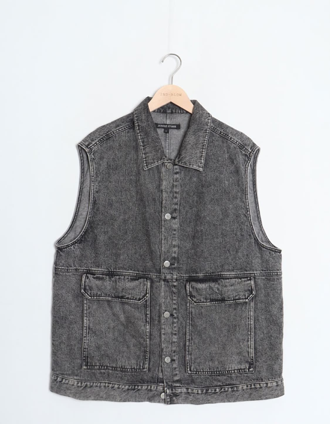  JUNGLE STORM Denim Vest 상품이미지1