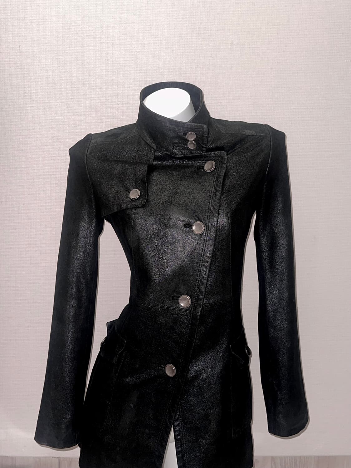 다이아 빈티지 가죽자켓 상품이미지1