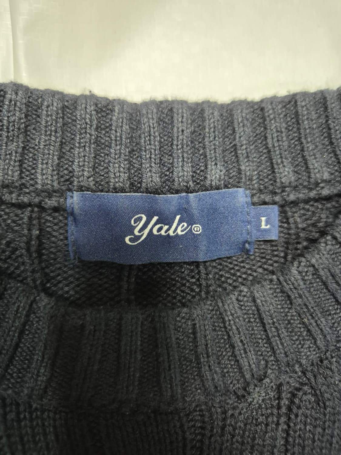 예일 케이블 니트 상품이미지3