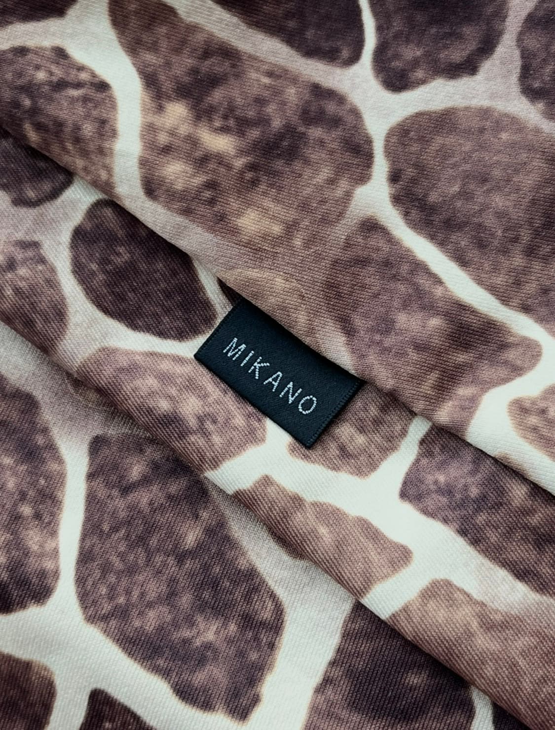 MIKANO 지라프 홀터넥 미니 원피스 상품이미지5